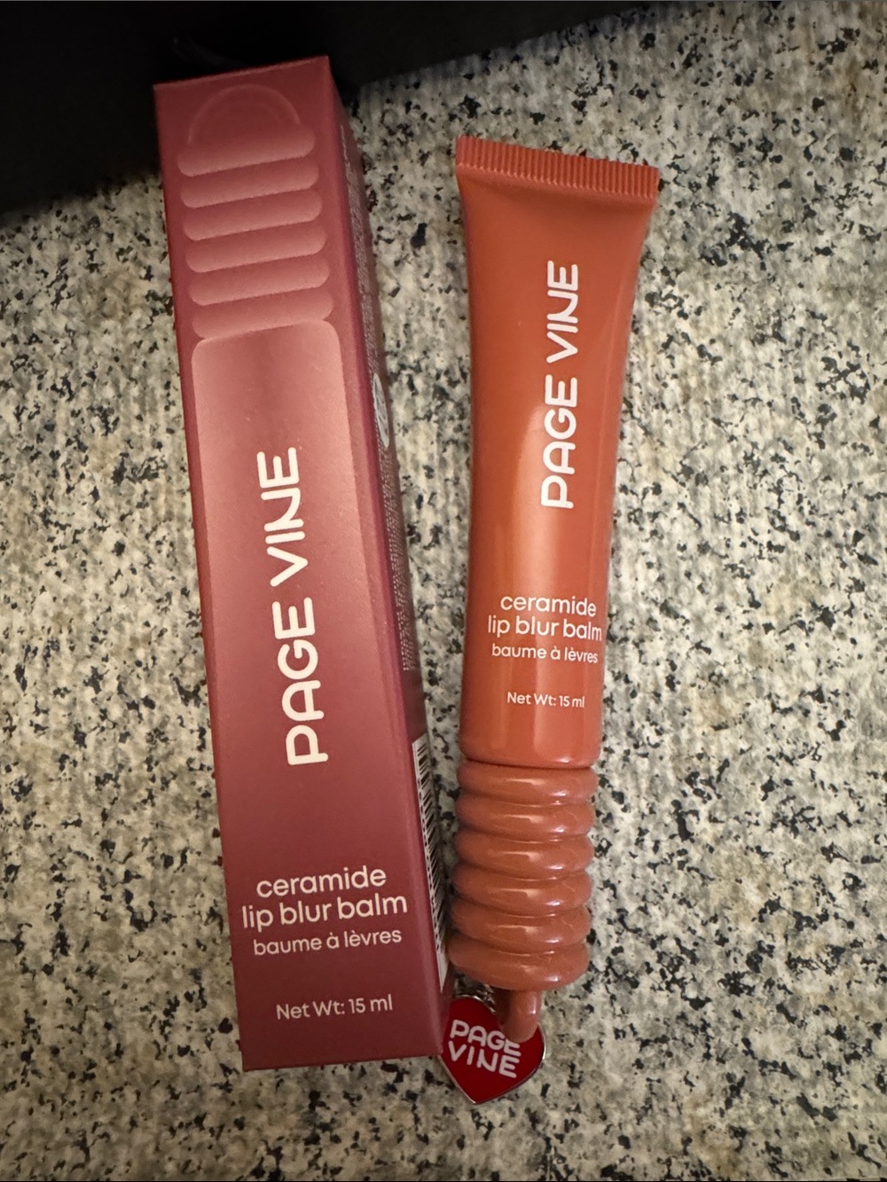 PAGE VINE Ceramide Lip Blur Balm - Be Kind